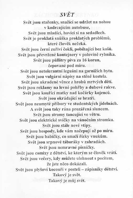 Svět, 55 kb