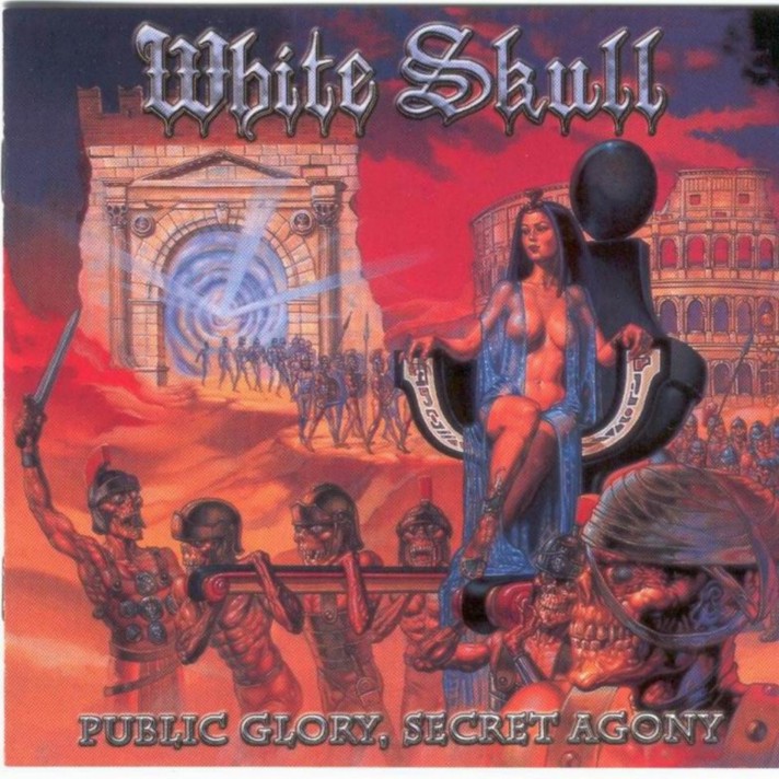 Whie skull - Public glory, secret agony