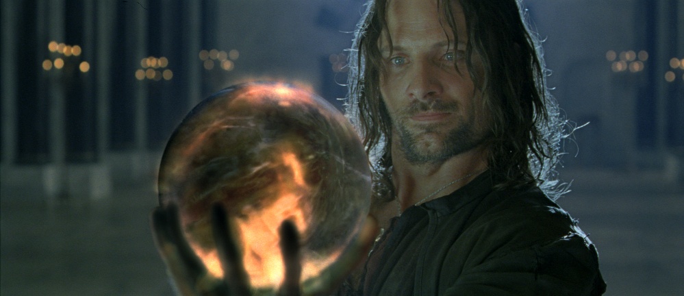 Aragorn a Palantír - velký obrázek