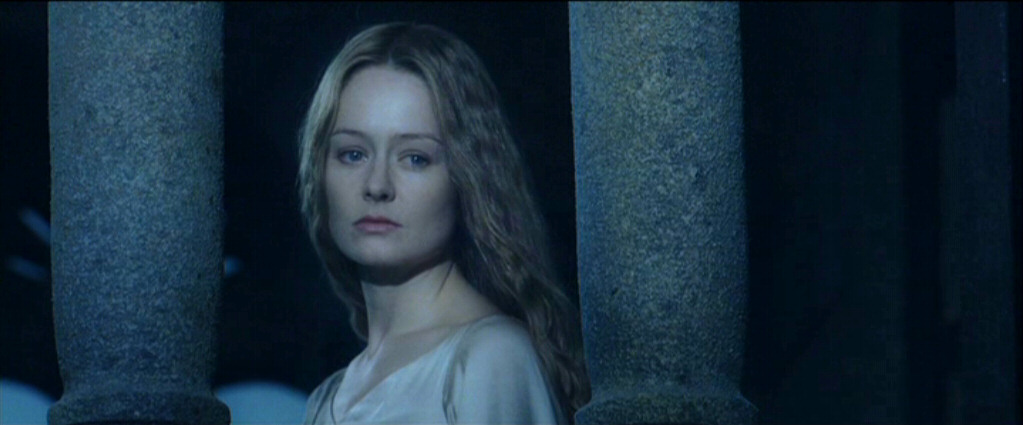 Éowyn v Domech uzdravování