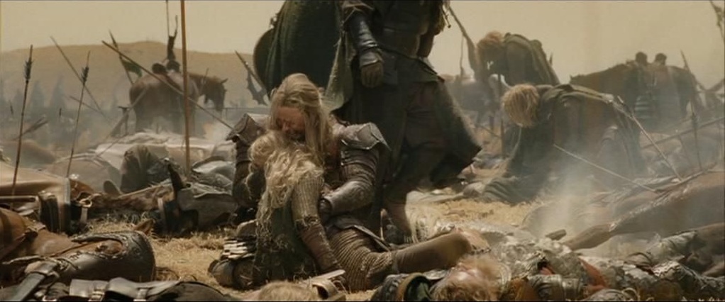 Éomer našel Éowyn