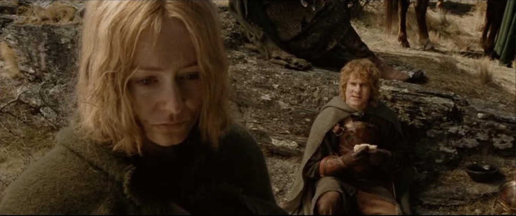 Éowyn a Smíšek
