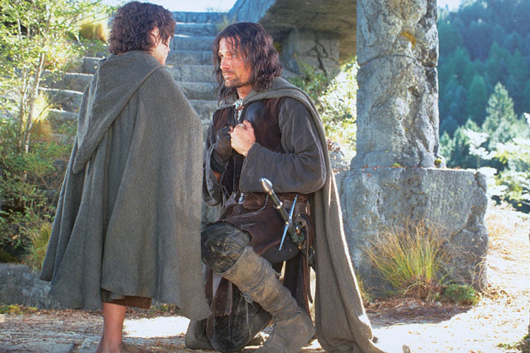Frodo s Aragornem