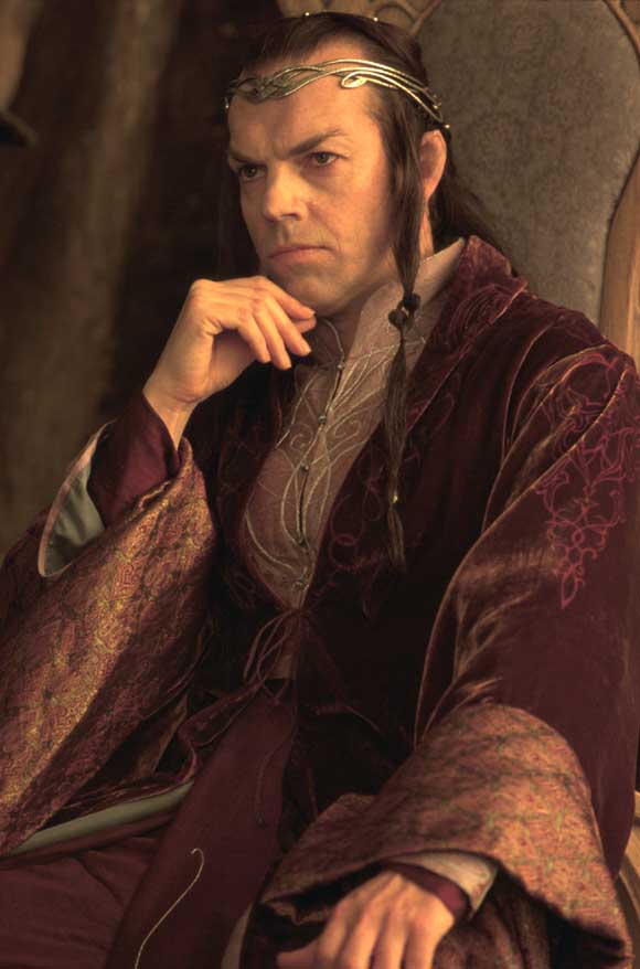 Frodo na terase Posledního domáckého domu