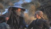 Gandalf a Legolas