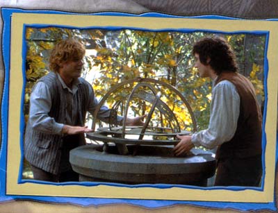 Sam a Frodo v Roklince