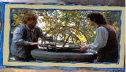 Sam a Frodo v Roklince