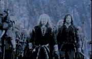Král Théoden a Aragorn