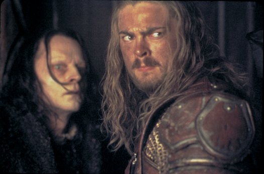 Drsný Éomer a Gríma Červivec