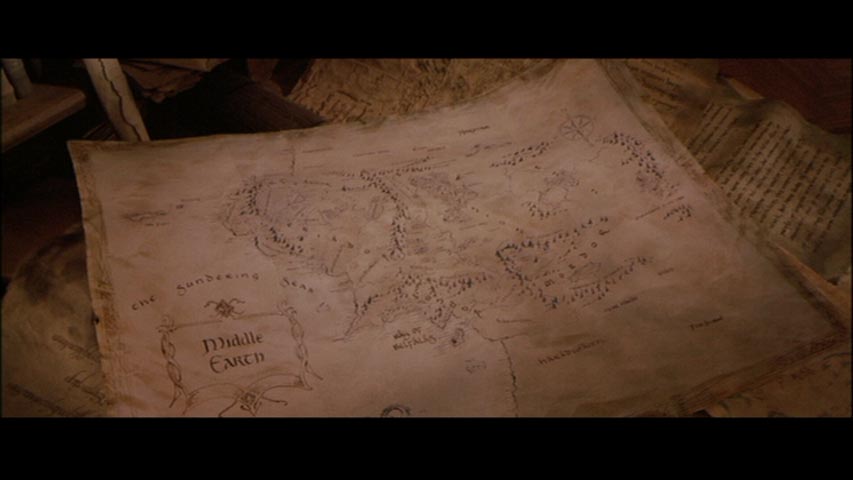 Mapa Středozemě