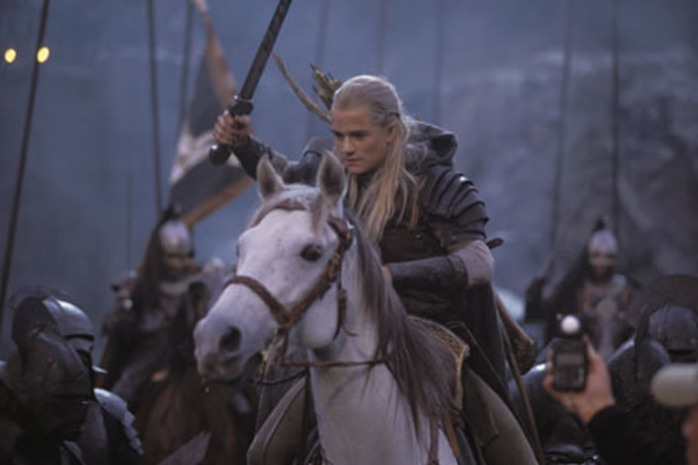 Legolas v boji