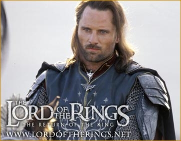 Aragorn v gondorské zbroji