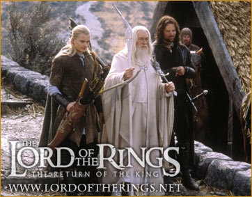 Legolas, Gandalf a Aragorn - Návrat krále