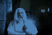 Gandalf přemýšlí o obraně Minas Tirith