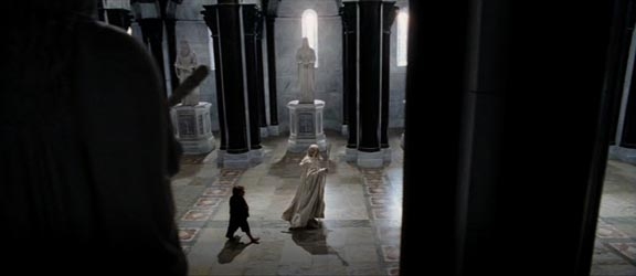 Gandalf a Pipin v Minas Tirith