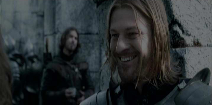 Usměvavý Boromir