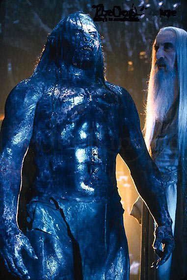 Saruman  se svým pohůnkem Lurtzem