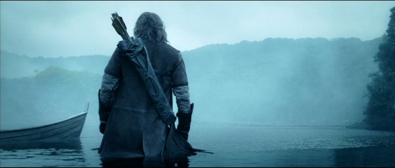 Faramir nachází loďku