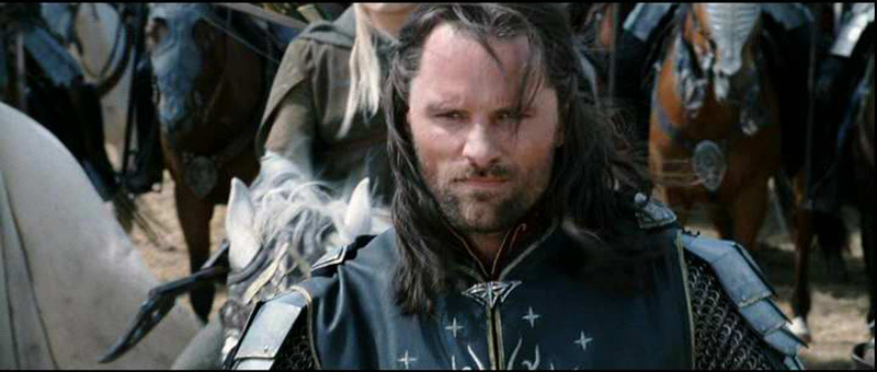 Aragorn vede vojska do bitvy