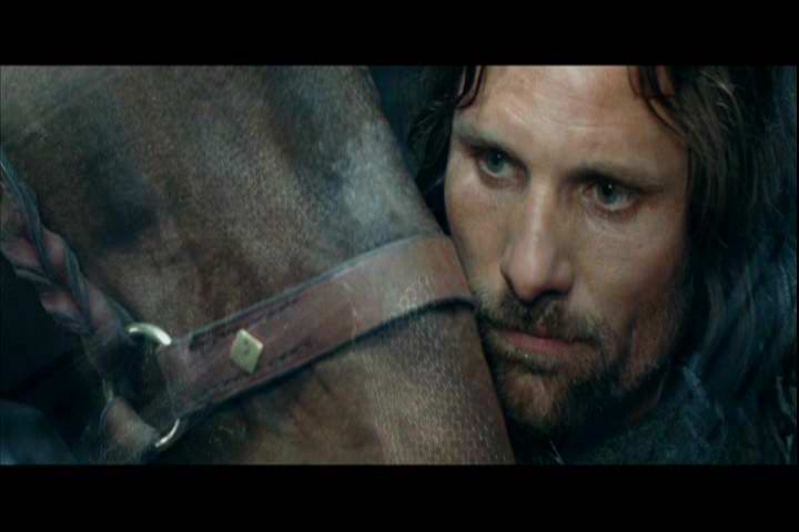 Aragorn a kůň