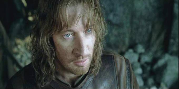 Faramir se loučí s Boromirem