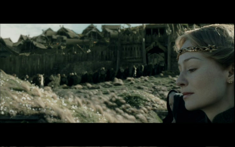 Éowyn na pohřbu