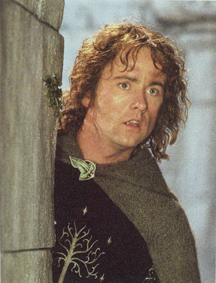 Pipin v Minas Tirith