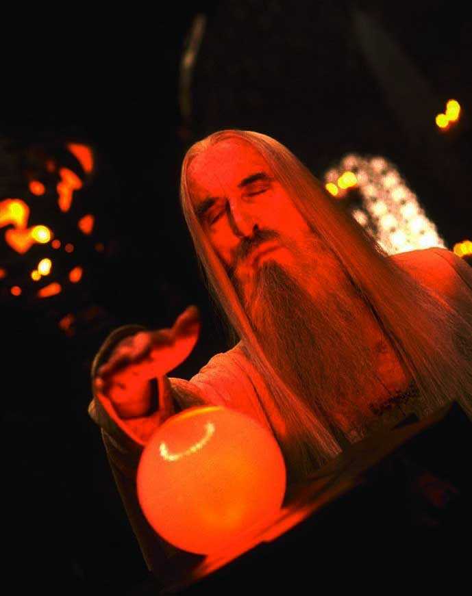 Saruman s Palantírem