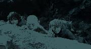 Frodo, Sam a Glum se skrývají před Minas Morgul
