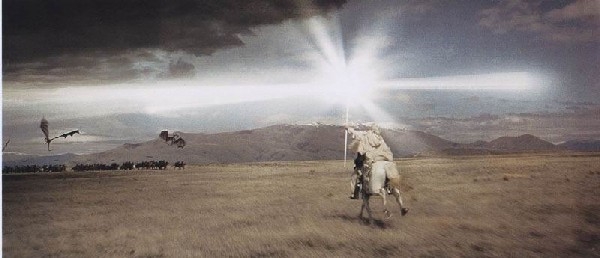Gandalf vyjíždí na pomoc